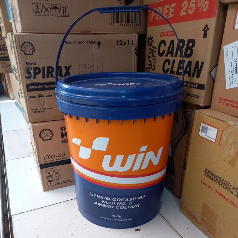 WIN Lithium Grease MP NLGI No 3 16Kg