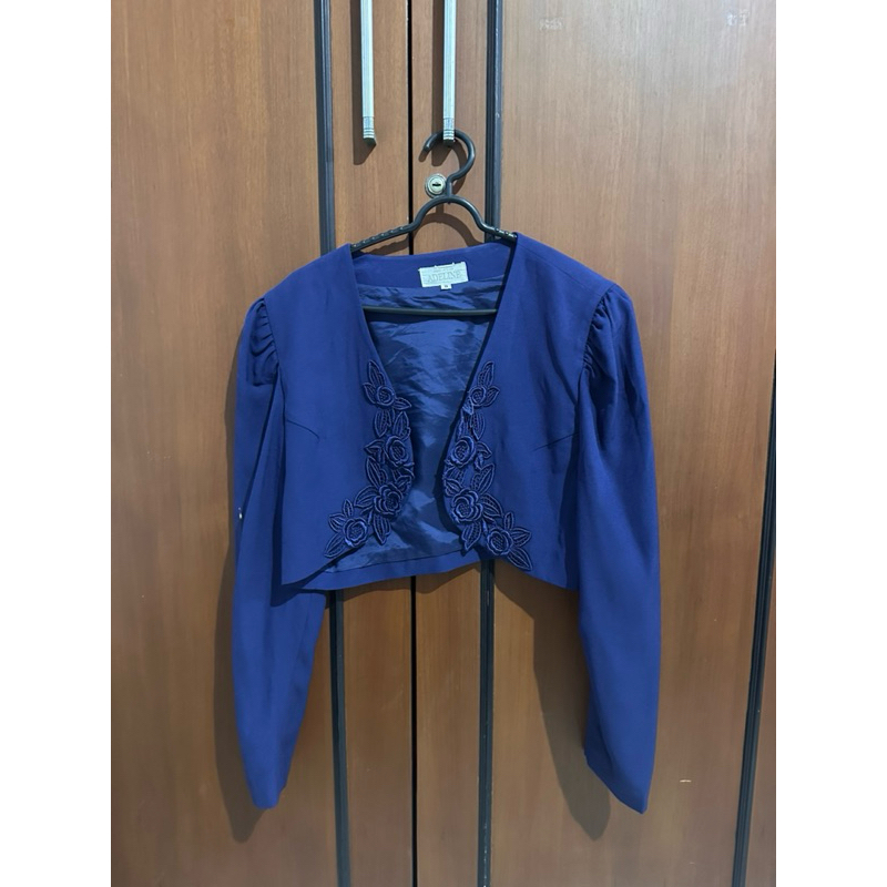 [PRELOVED] Crop Blue Blazer