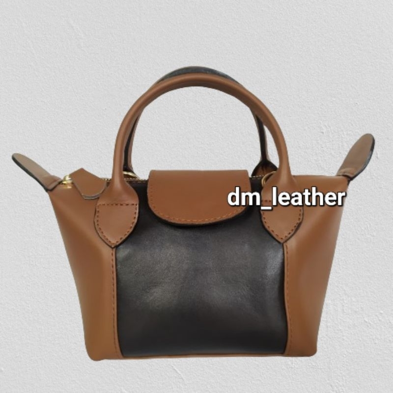 Tas Wanita Papirut Kulit sapi asli garut Size kecil