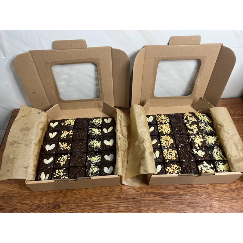 

fudgy Brownies (Brownies Panggang)