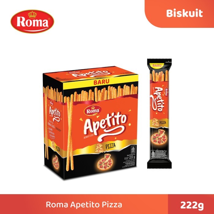 

ROMA APETITO BISKUIT STIK 1BOX ISI 10PCS