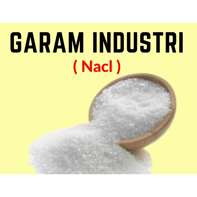 SODIUM CHLORIDE NACL GARAM INDUSTRI 1/2 KG / NACL 1/2 KG