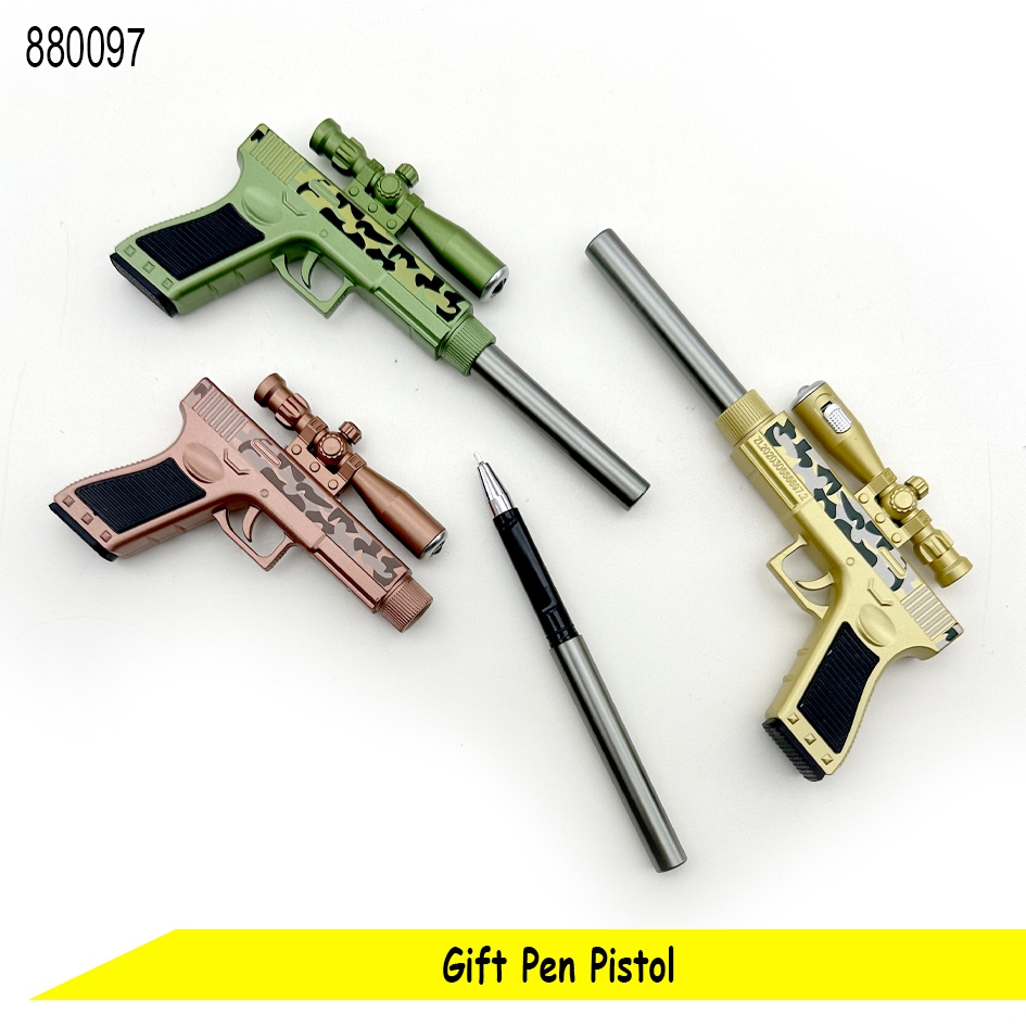 

Pena Mainan Figur Pistol Gun Gift Pen
