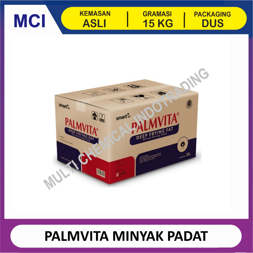 

PALMVITA DEEP FRYING FAT MINYAK PADAT 15 KG / MINYAK GORENG PADAT