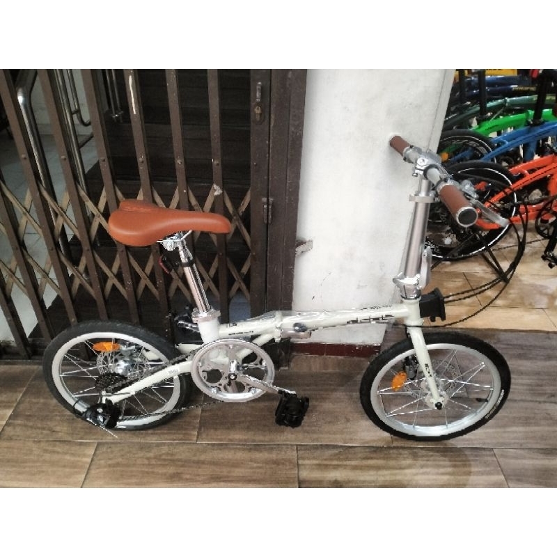 Sepeda Lipat Element Troy 8 Pastel Edition