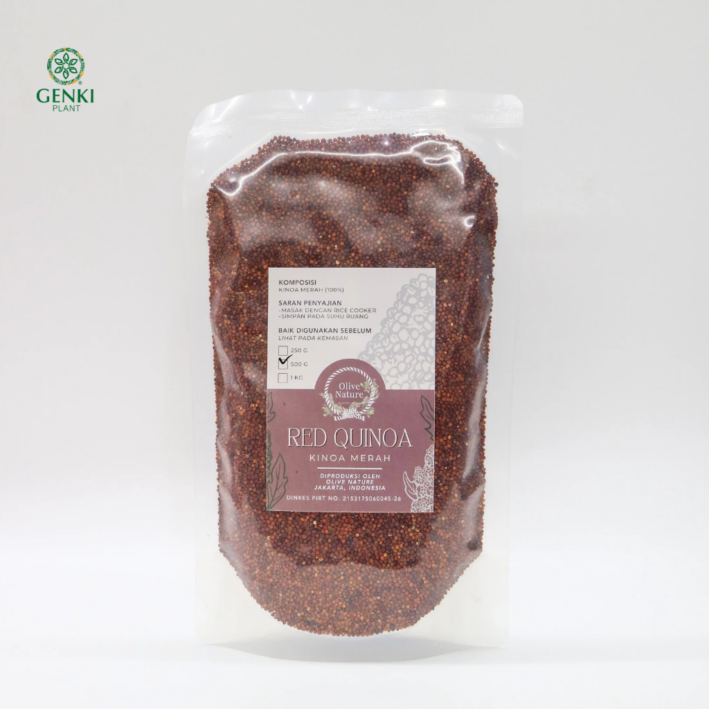 

Natural Red Quinoa / Kinoa Merah - 500 g