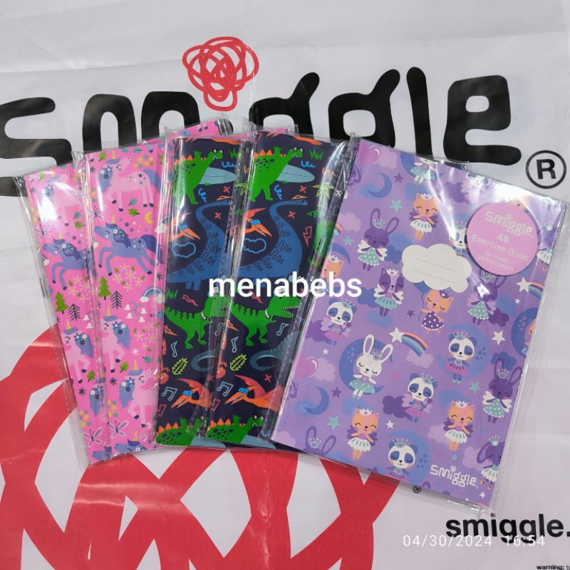 

Smiggle Wish A5 Exercise book ori store