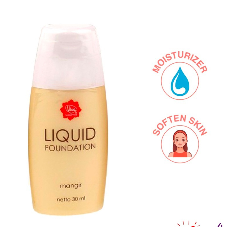 Viva Liquid Foundation Mangir 30 ml
