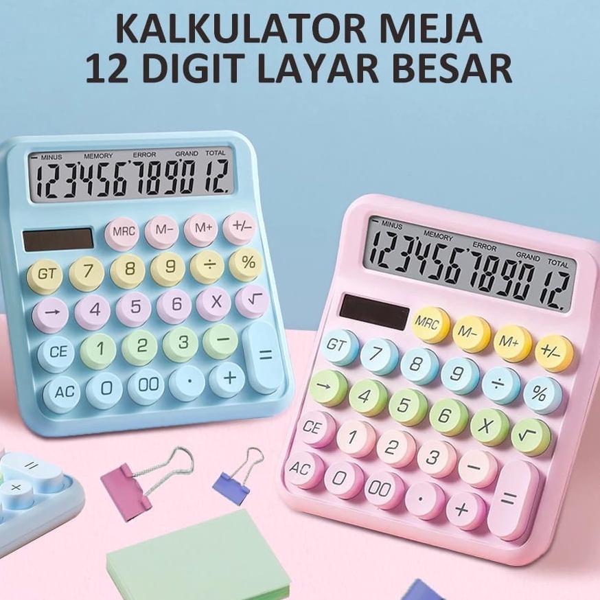 

Kalkulator Kincizen KC228 Alat Bantu Hitung Pastel Tombol Fancy ART C9B8