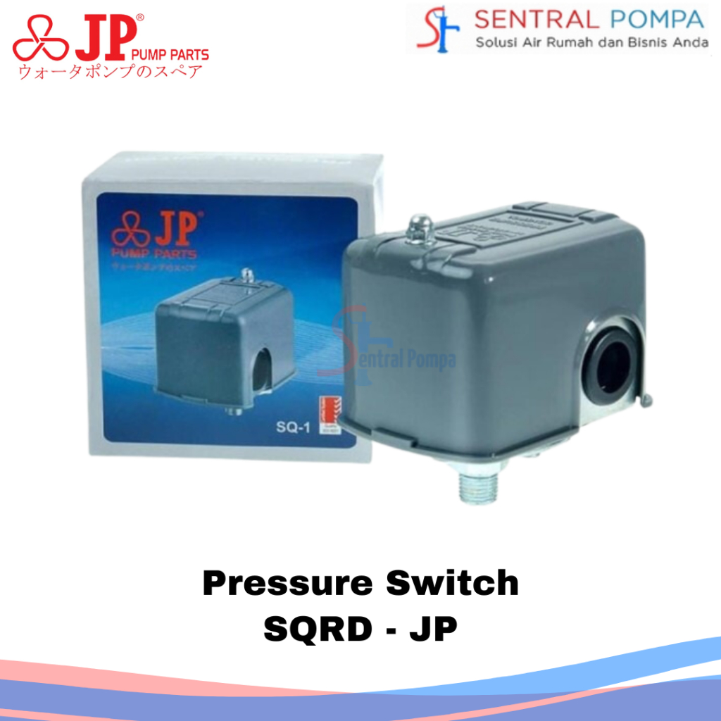 Otomatis Pompa Air SQRD - JP Pump Parts Pressure Switch Jet Pump SQ-1 | Sentral Pompa