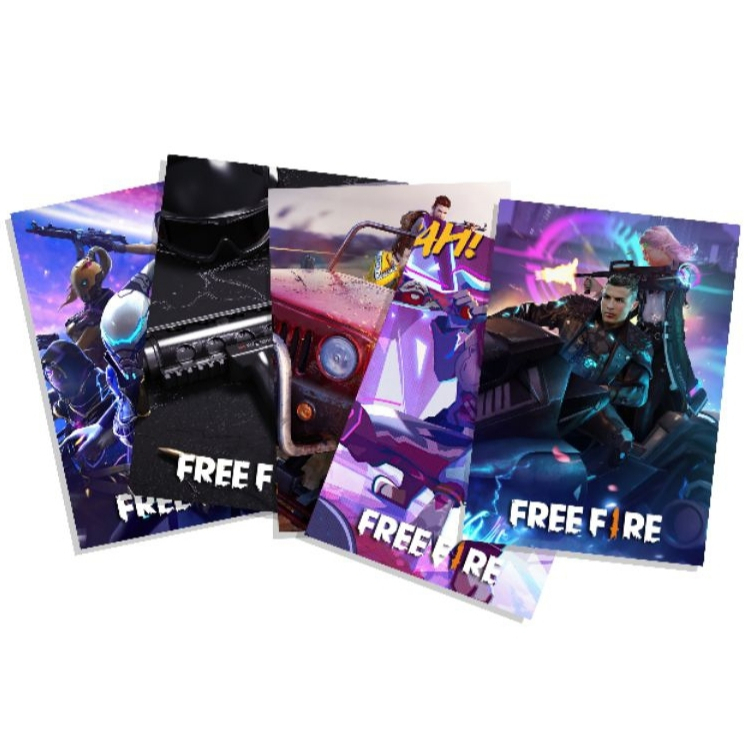 

BUKU TULIS 38 FREE FIRE 1 PAK ISI 5 (Bisa Custom) - Shely shop