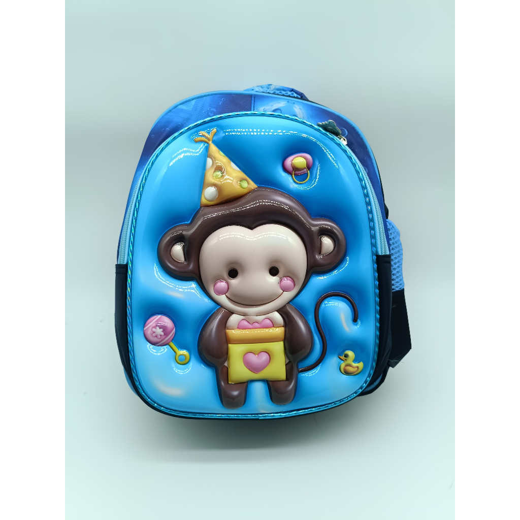 TAS ANAK GAMBAR MONYET 8L 1221-2
