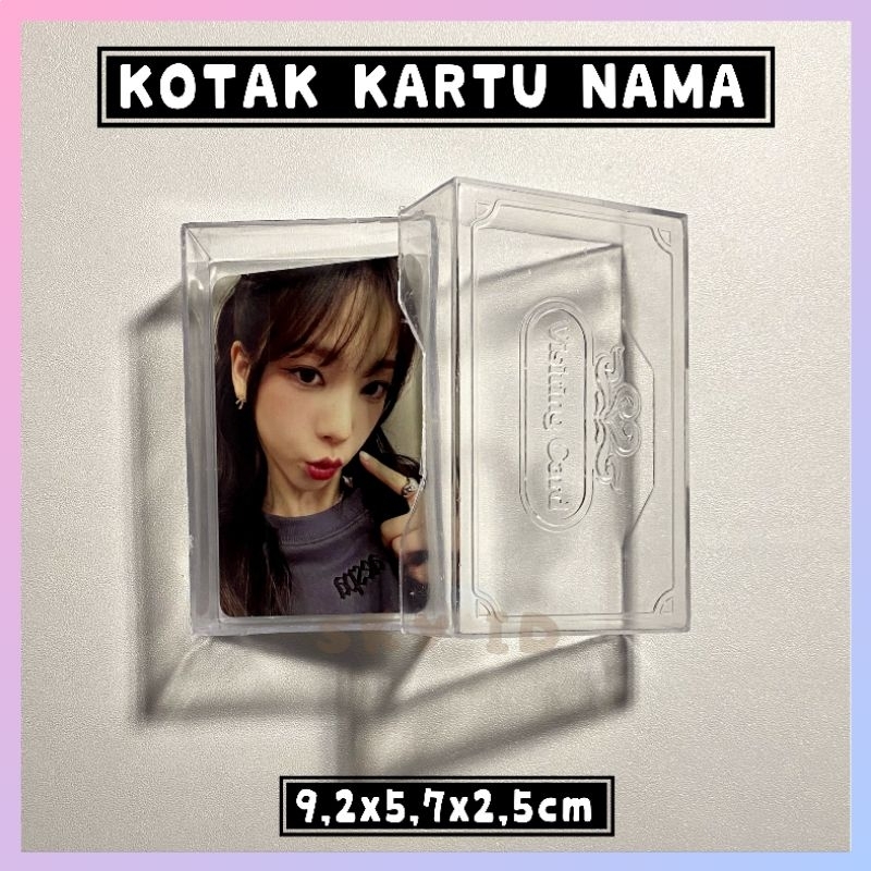 PACKING PHOTOCARD KOTAK KARTU NAMA
