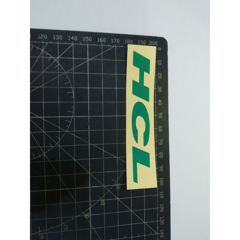 

cutting stiker hcl