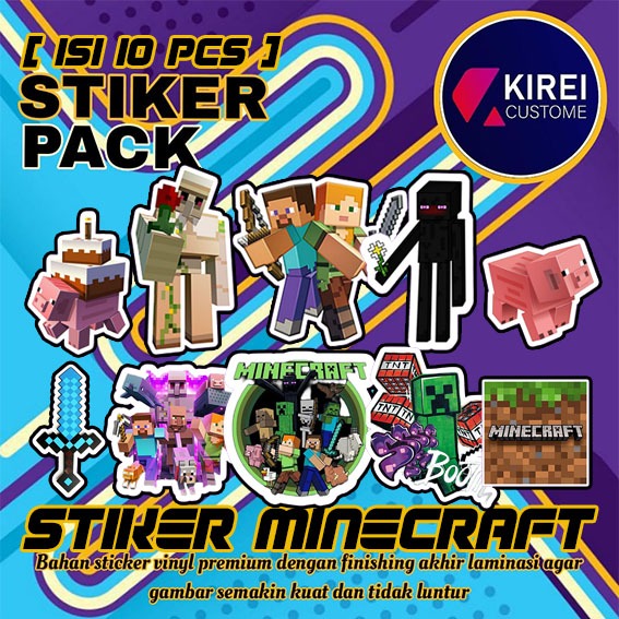 

STIKER MINECRAFT