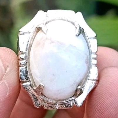 Cincin Batu Akik Bulu Hanoman