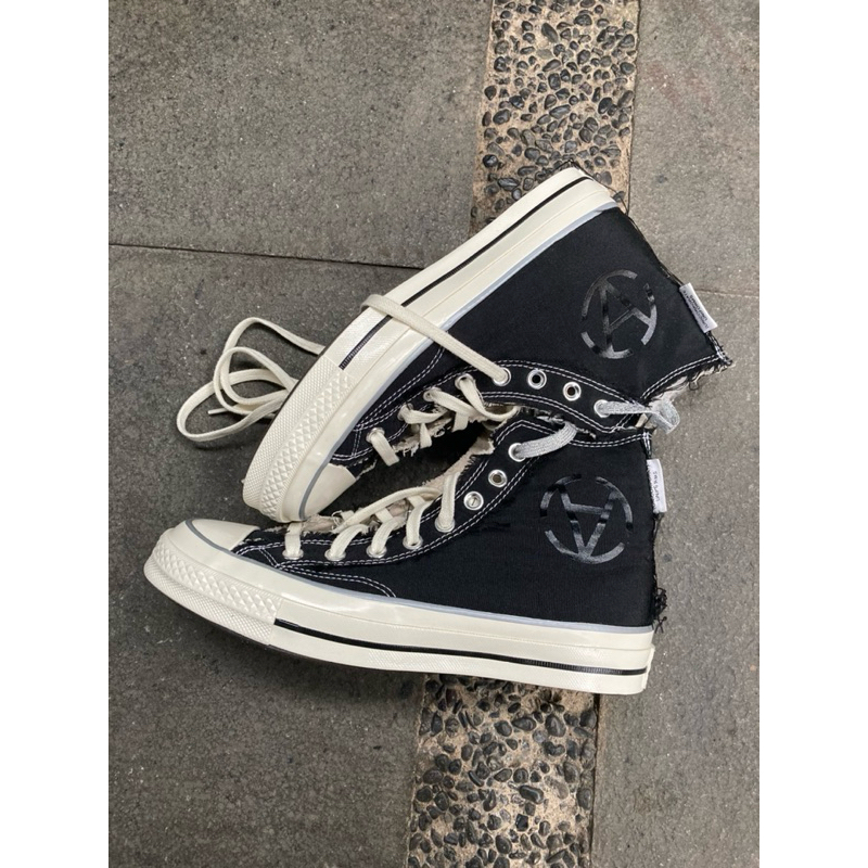 Converse x Slam Jam (UN)CORPORATE UNIFORMS Chuck 70 Hi ‘Anarchy Vector’ Black/Silver - Italy Exclusi