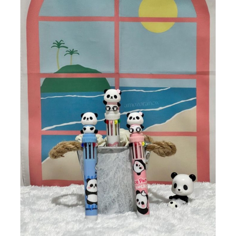 

Pen Panda 10 Warna