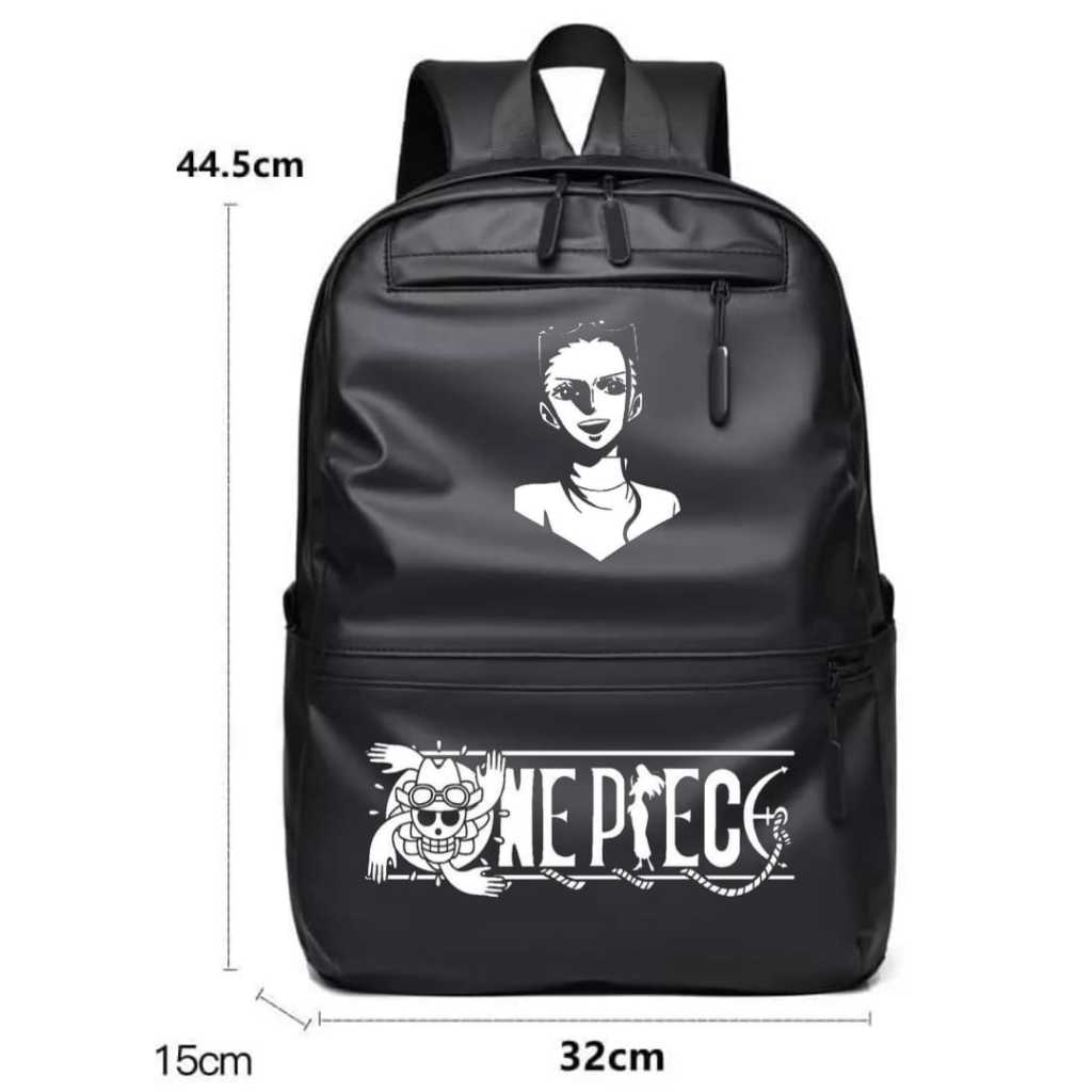 Populasi Official Tas ransel Pria ONE PIECE NICO ROBIN  backpack tas gendong  sekolah Tas Distro Wat