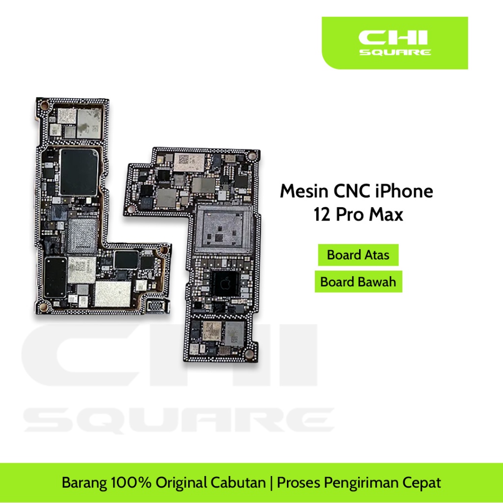 Mesin CNC iPhone 12 Pro Max Board Atas Bawah