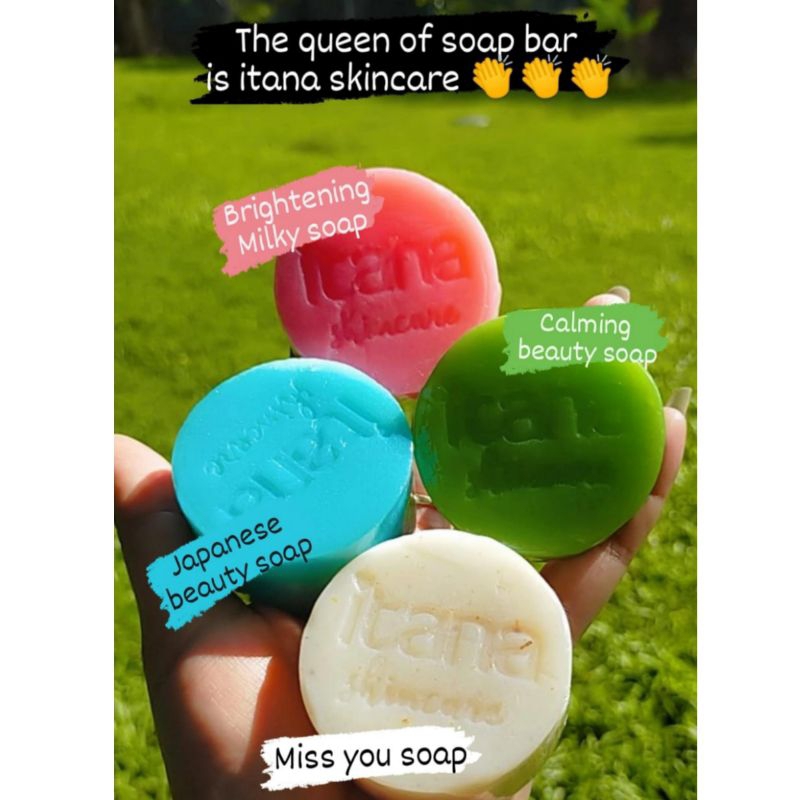 SABUN ITANA VIRAL SERIES SKINCARE JAPANESE BEAUTY SOAP / SABUN ITANA VIRAL / SABUN ITANA BPOM