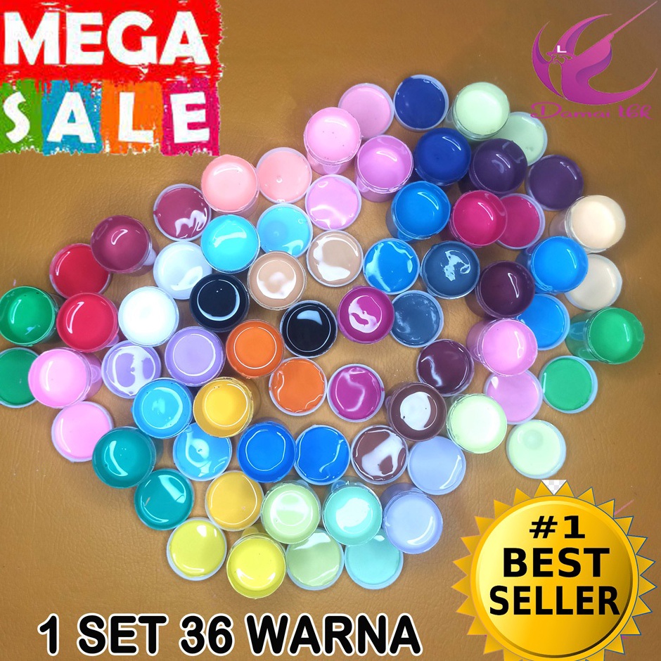 

1 set 36 warnacat acrilik set ART S9M4