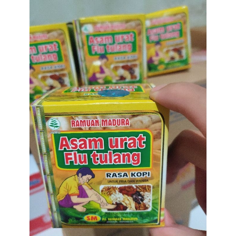 Ramuan Madura Asam Urat Flu Tulang Rasa Kopi