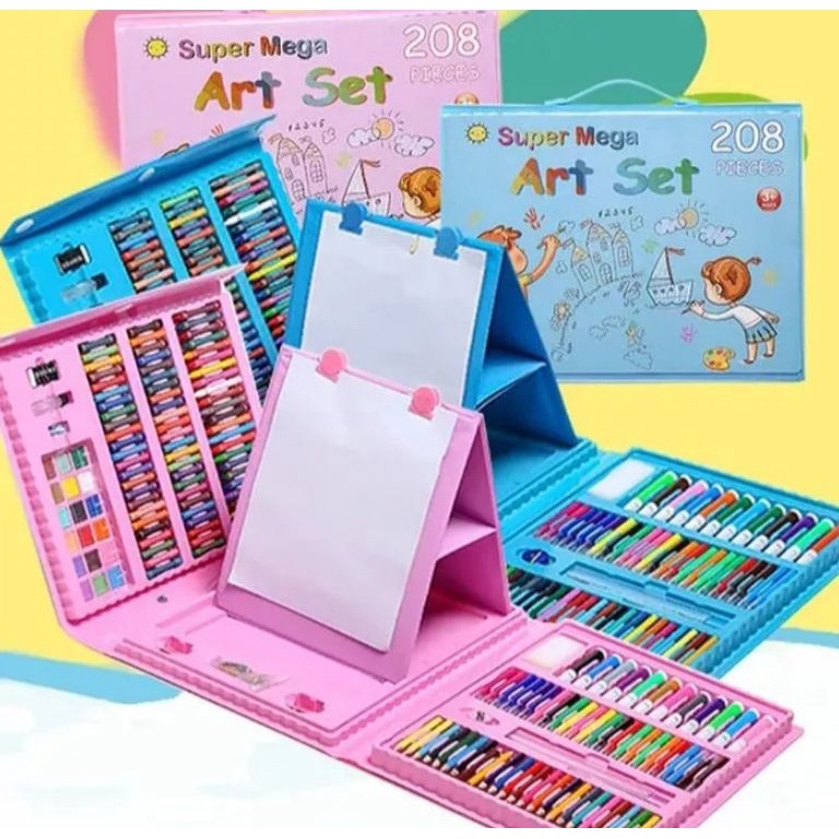 

Pensil Warna Crayon Set 28 Pcs Alat Menggambar Mewarnai Anak ART W3N9