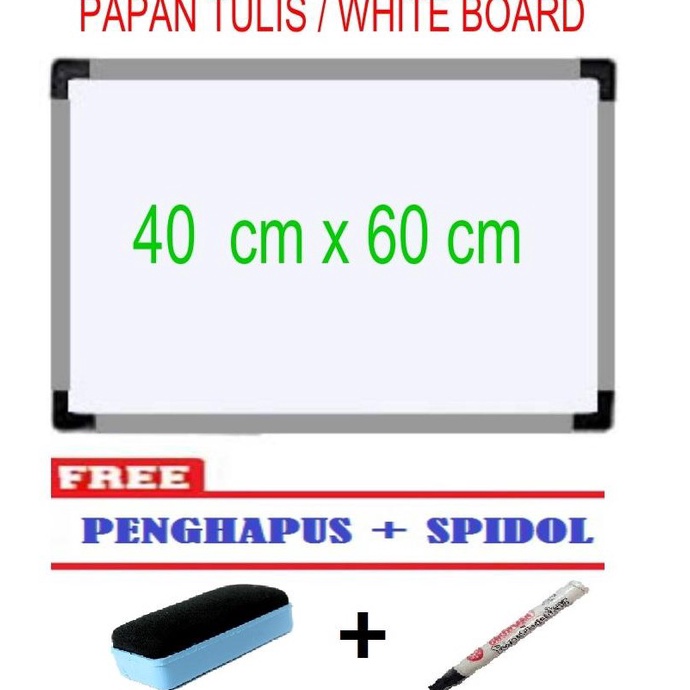 

TERMURAH Papan Tulis WhiteBoard 4 x 6 CM free penghapus spidol di harapkan menggunakan bubble warp ART A8K7