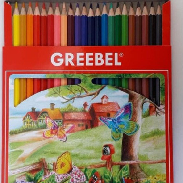 

SET Pensil Warna Pencil Color 24 Warna Greebel Murah ART Q7M7