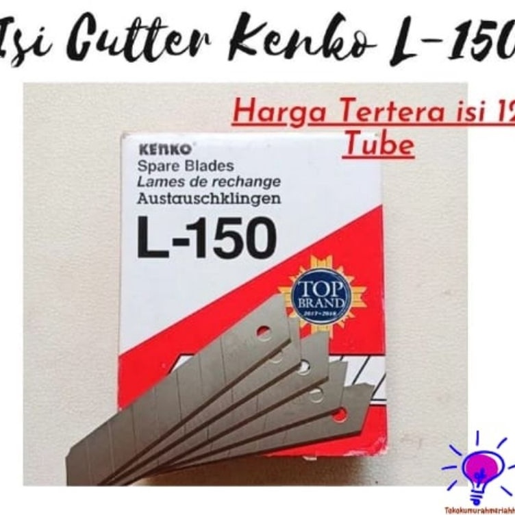 

Refill Isi Pisau Cutter Kenko L15 isi 12 PCS ART Q3H4