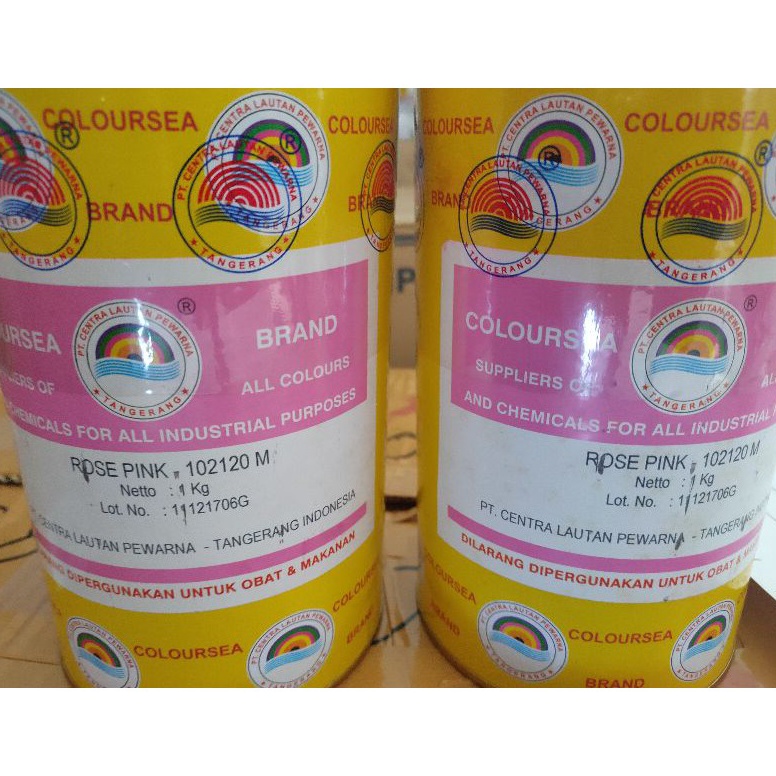 

pewarna coloursea rose pink ART S8G9