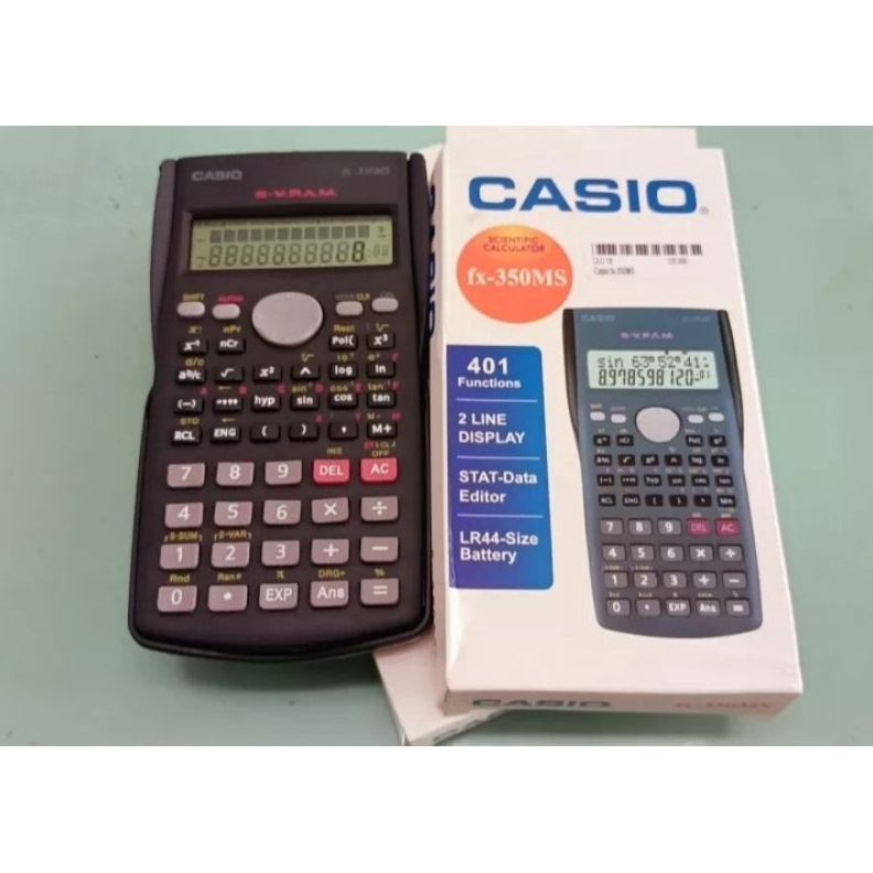 

KALKULATOR SCIENTIFIC 2 LINE DISPLAY KALKULATOR MURAH fx35MS ART Y4I5