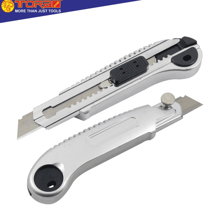 

TORA Pisau Cutter Gagang Silver 18mm ART S1L2
