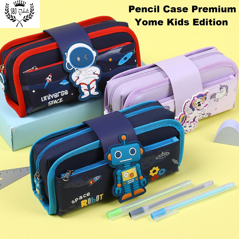 

Tempat pensil Kotak pensil softcase muat banyak Yome Premium ART R8B8