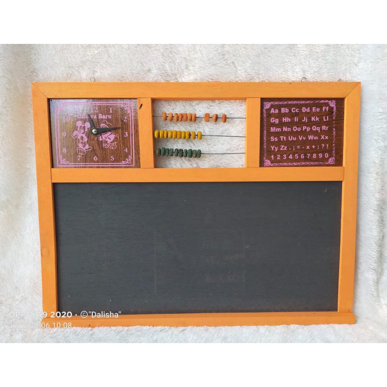 

Papan Tulis 5x7 Papan Tulis Kayu Papan Tulis Kapur Papan Tulis Jam Sempoa Abc Papan Tulis Mainan ART K1J5