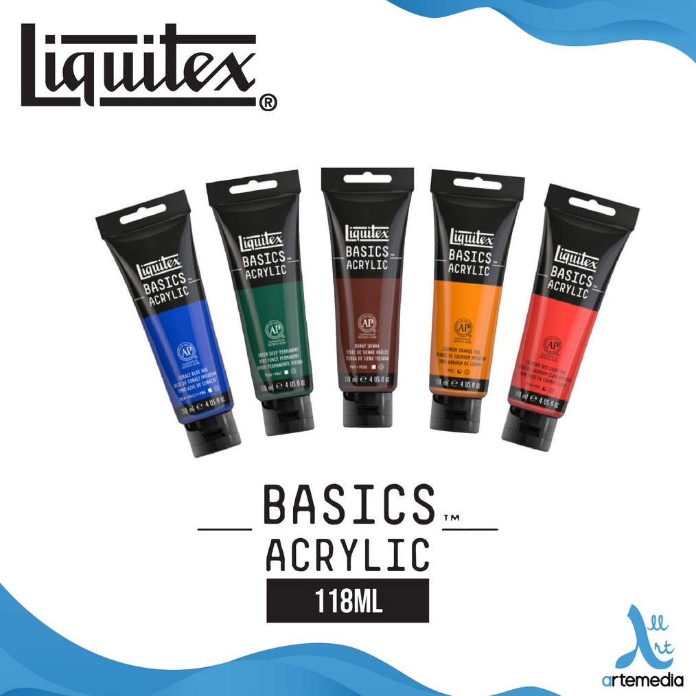 

Cat Akrilik Liquitex Basics 118ml Acrylic Color Paint 22 ART O2N5