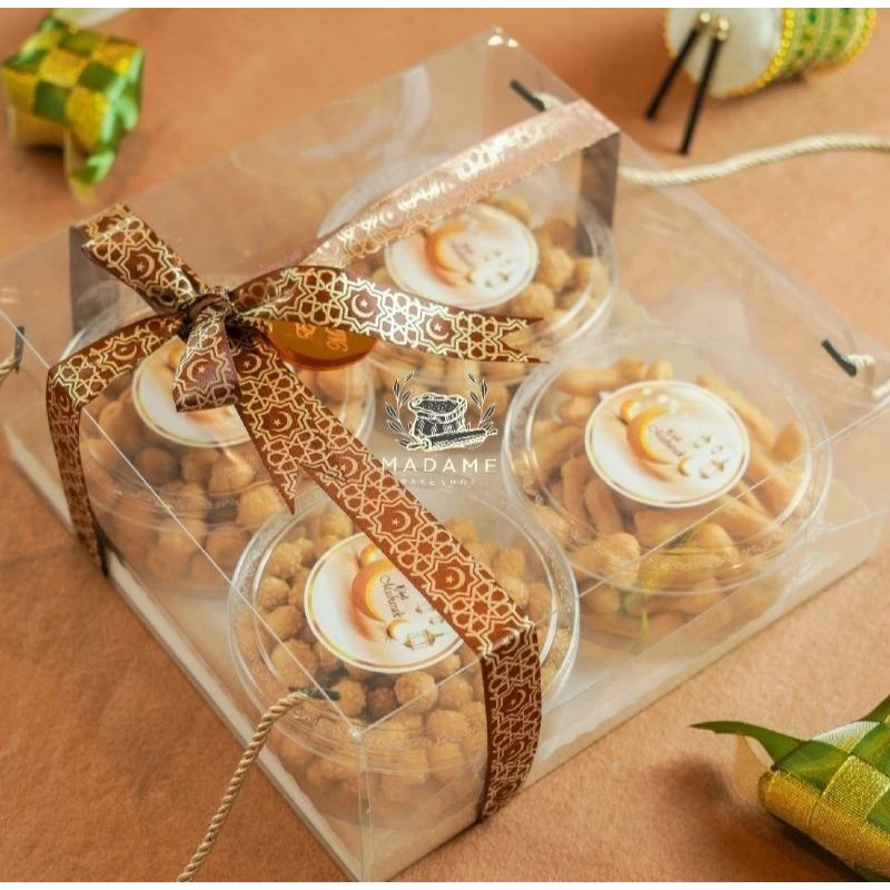 

Box Mika JUMBO 30x30x12/28x28x12Cm/26x26x12Cm/25×25×12 Cm /Box Mika Kotak / Kotak Kue Mika