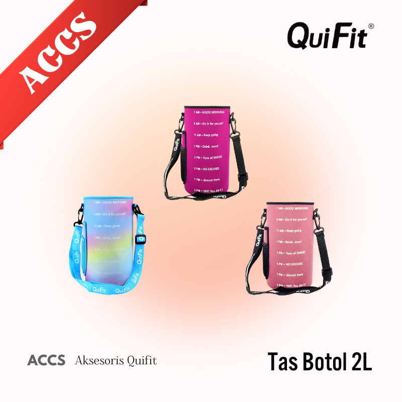 QUIFIT - Tas Botol Minum Ukuran 2L