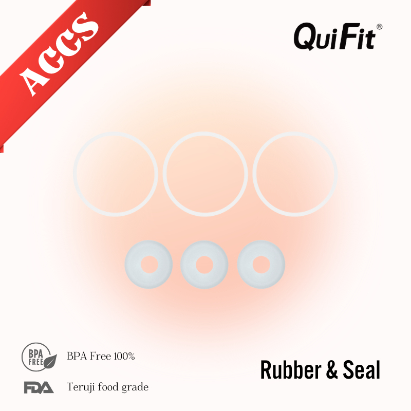 QUIFIT - Aksesoris Botol Minum (Rubber & Seal)