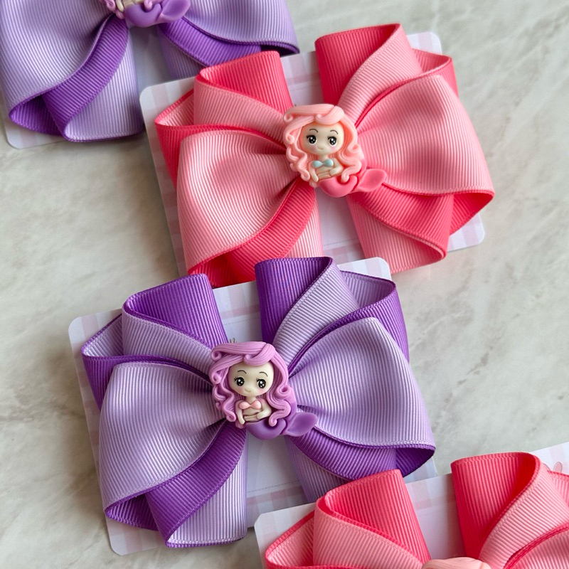 PRINCY BOW MERMAID - Jepitan Anak / Dewasa