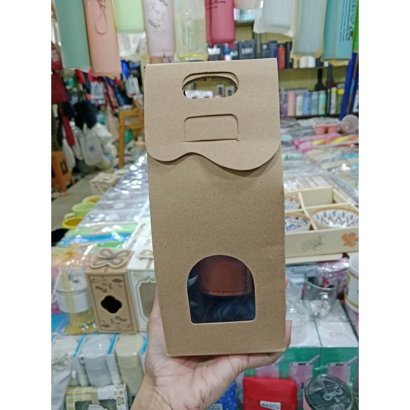 

Box Kotak Gelas Gorgeous Gorgous Kaca Aestetic Sedotan Motif Coklat Rustik Terbaru Teteng Murah
