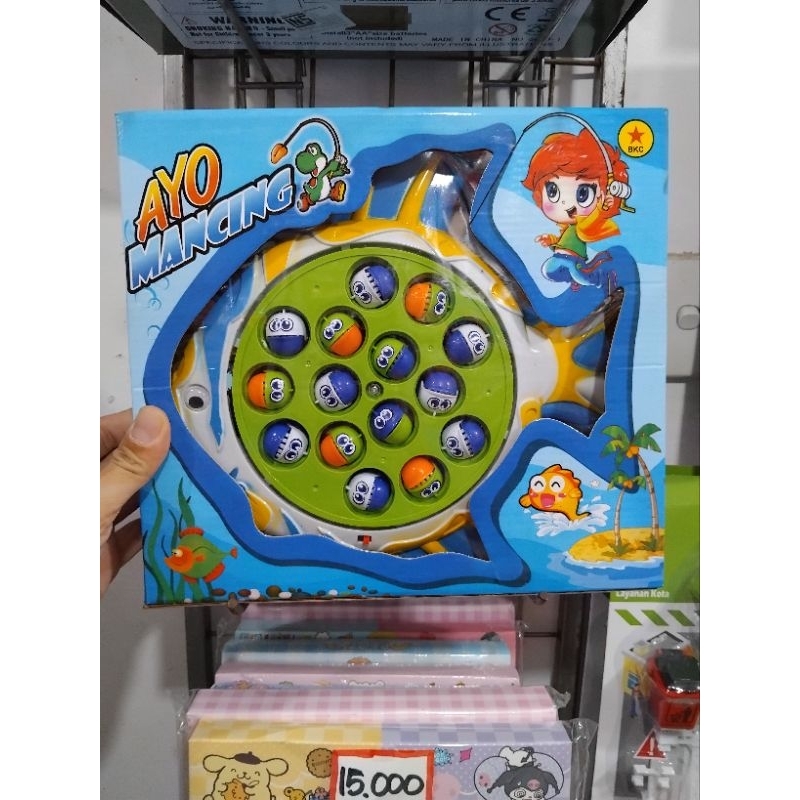 Mainan pancingan anak - mainan pancing pancingan anak - pancingan mainan anak batre - mainan baterai