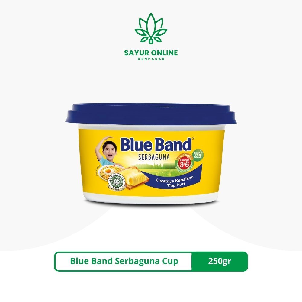 

Mentega Blue Band Serbaguna Cup 250gr - Sayur Online Denpasar