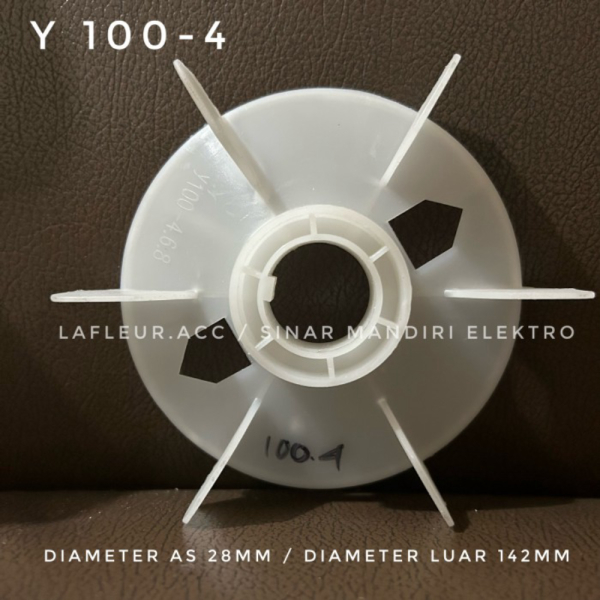 Y100 Y 100 Kipas dinamo 28mm kipas elektromotor external fan Diskon