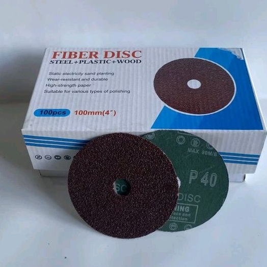 fiber disc 4 inch/amplas bulat gerinda