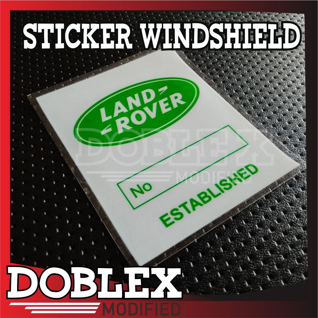 

STICKER BEST ON LAND ROVER WHITE