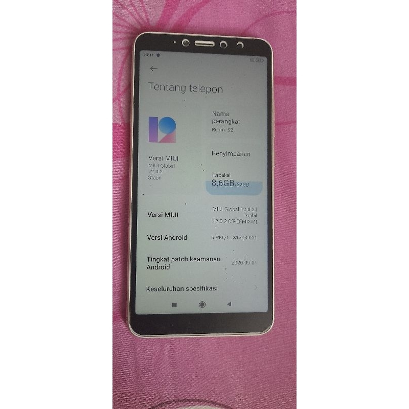 mesin redmi s2 3/32 normal tested