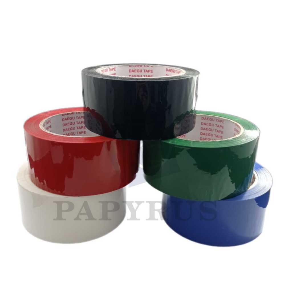 LAKBAN WARNA / OPP TAPE WARNA / OPP TAPE NORTON / DAEGU / MEERKAT 2 INCH / 48 MM WARNA (90 YARD)