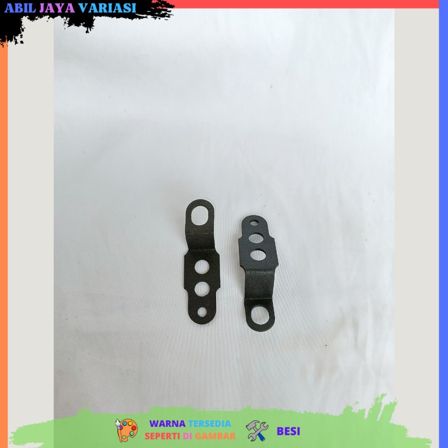 BRACKET BRAKET BREKET DUDUKAN LAMPU TEMBAK SOROT LED BAR SPION MOTOR ABIL JAYA VARIASI